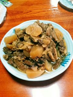 牛スジと大根の甘辛煮-レシピのメイン写真