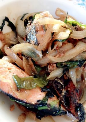 鮭野菜バター炒め-レシピのメイン写真