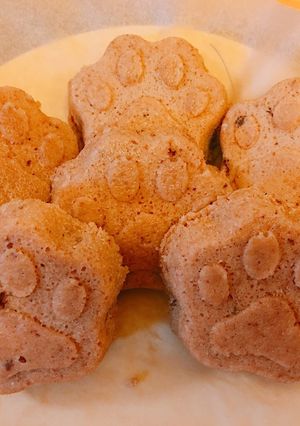 ❄︎HM❤️レンジでココア蒸しパン❄︎-レシピのメイン写真
