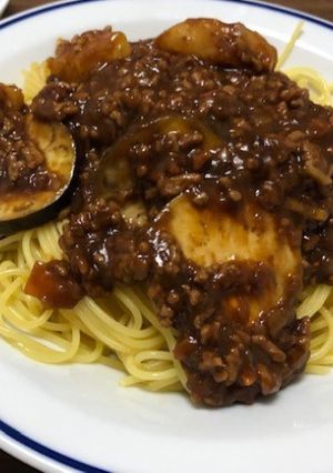 じゃがいもとなすのミートパスタ-レシピのメイン写真