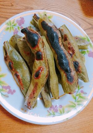 ホックホク！マコさんの焼き空豆-レシピのメイン写真