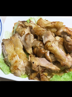 鶏胸肉の塩にんにく焼き♡-レシピのメイン写真