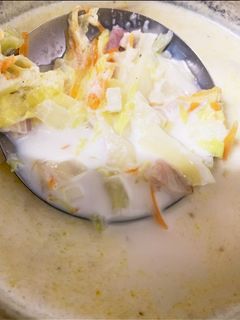 白菜のミルクスープ♡-レシピのメイン写真