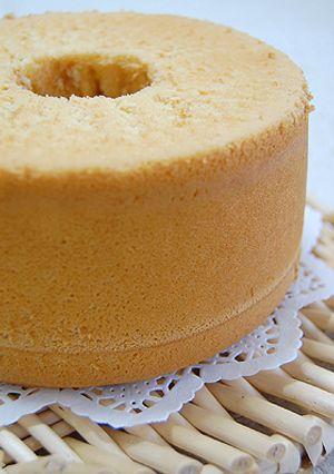ノンオイル♪はちみつシフォンケーキ-レシピのメイン写真