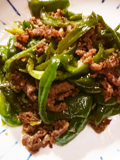 ピーマンと牛肉の甘酢炒め-レシピのメイン写真