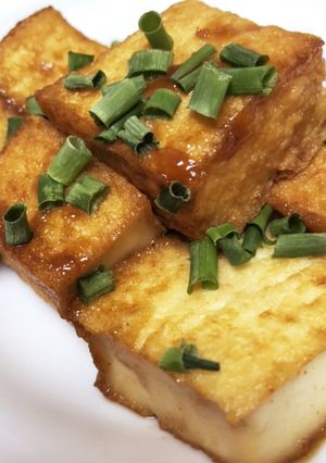 市販のタレで簡単！厚揚げの生姜焼き-レシピのメイン写真