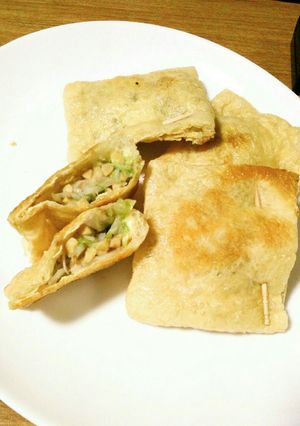 納豆サラダの包み焼き-レシピのメイン写真