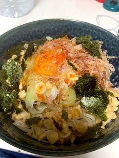 釜玉納豆素麵-レシピのメイン写真