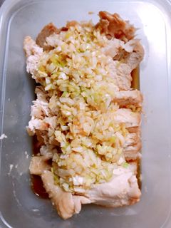 ふんわり柔らか茹鶏の油淋鶏風ソースがけ-レシピのメイン写真