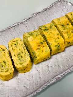 あおさ&とろけるチーズのふわふわ卵焼き-レシピのメイン写真