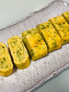 あおさ&とろけるチーズのふわふわ卵焼き-レシピのメイン写真