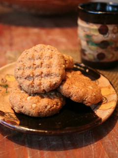 アーモンドバターの穀物クッキー-レシピのメイン写真