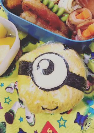キャラ弁 ミニオン-レシピのメイン写真