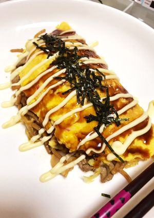 彼氏イチコロ♡簡単屋台風オムそば-レシピのメイン写真