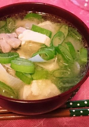 豚汁風の鶏汁〜（・8・）-レシピのメイン写真