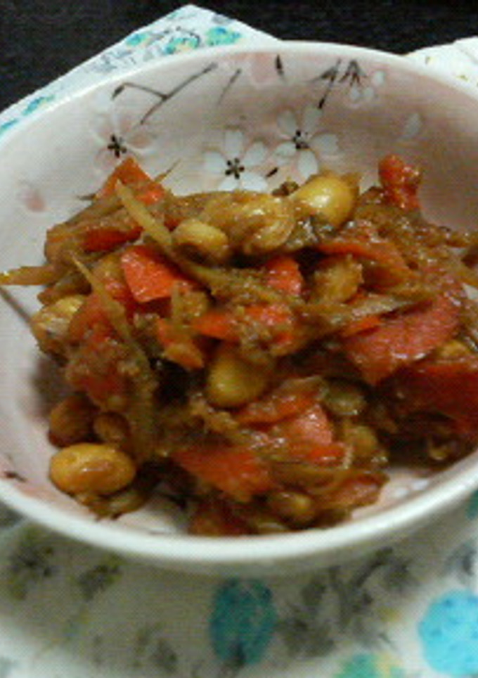大豆とごぼう、人参のおかず味噌-レシピのメイン写真