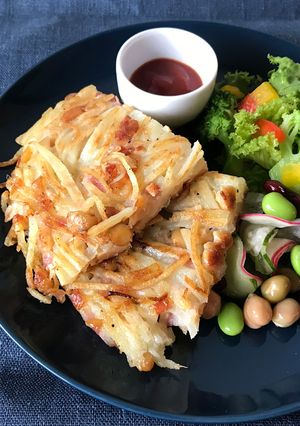 みやだいずのポテトガレット-レシピのメイン写真