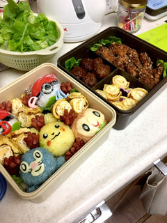 2019 幼稚園の運動会 ポケモン弁当-レシピのメイン写真