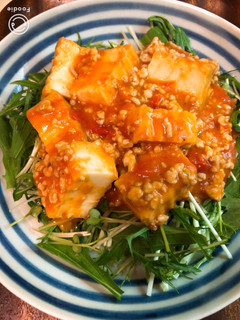 厚揚げのトマトそぼろ煮〜生姜風味〜-レシピのメイン写真