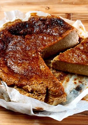 低糖質なコーヒーバスクチーズケーキ-レシピのメイン写真