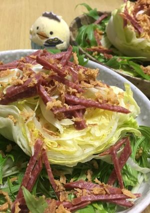 レタス好きの為のレタスサラダ-レシピのメイン写真