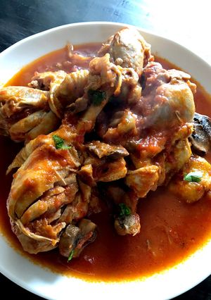 インスタントポットで♪骨付き鶏のトマト煮-レシピのメイン写真