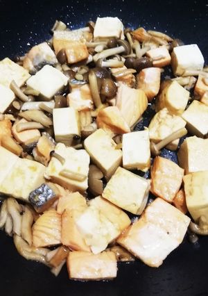 鮭と豆腐のバター醤油炒め-レシピのメイン写真