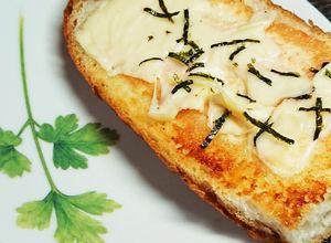 パスタソースでたらこトースト★パン屋-レシピのメイン写真