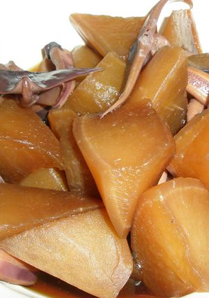 いかと大根の煮付け☆-レシピのメイン写真