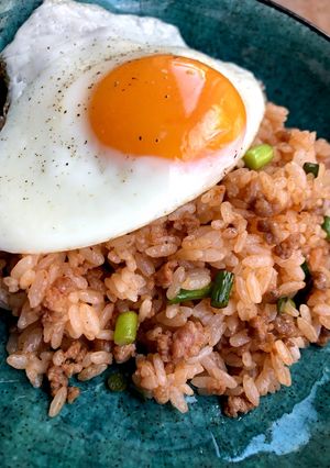 餃子タネアレンジ 4分半ナシゴレン風-レシピのメイン写真