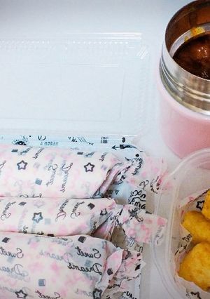 ラップサンドとシチュー弁当-レシピのメイン写真