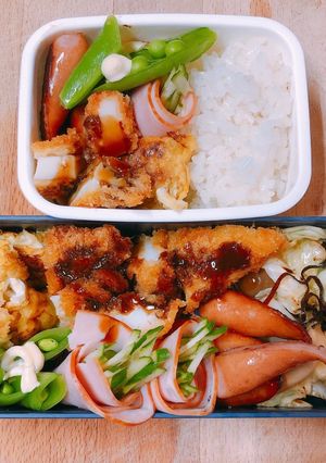 高校生男子☆高校生女子弁当☆108-レシピのメイン写真