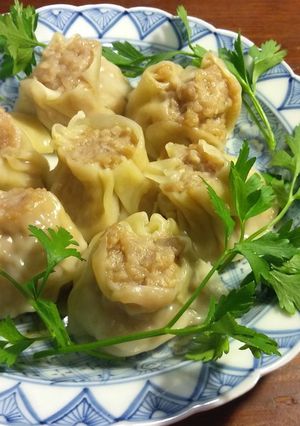 発酵玉葱と酒粕の焼売　 餃子の皮使用-レシピのメイン写真