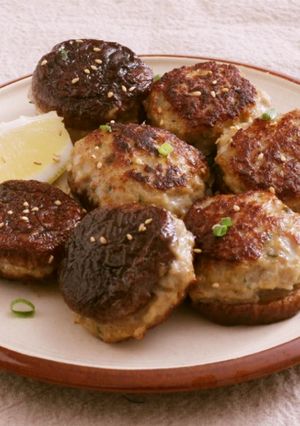 液体塩こうじでしいたけの肉詰め★-レシピのメイン写真