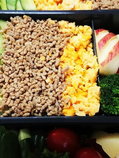 中学生のお弁当(三色そぼろ)-レシピのメイン写真