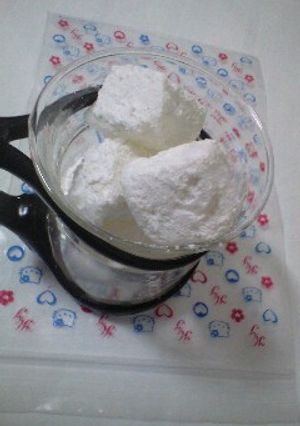 キューブな生クリーム-レシピのメイン写真