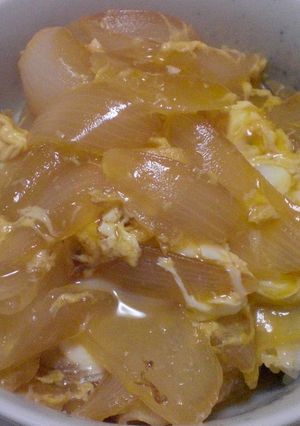 新玉とろーり卵とじ丼-レシピのメイン写真