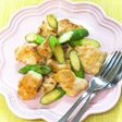 アスパラガスと鶏むね肉の塩炒め☆