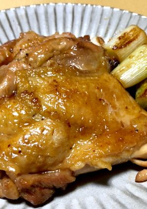 トロッとネギと焼鳥風照り焼きチキン-レシピのメイン写真