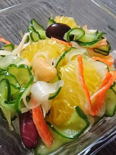 大豆と甘夏のマリネ風サラダ-レシピのメイン写真