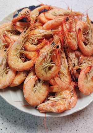 【母の味】有頭海老、シャクの煮方【覚書】-レシピのメイン写真