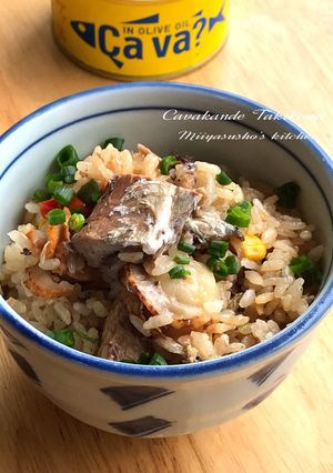 Cava缶（オリーブオイル漬け）炊き込み-レシピのメイン写真