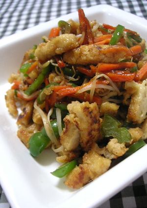 ダイエット＆節約に♡凍り豆腐の青椒肉絲風-レシピのメイン写真