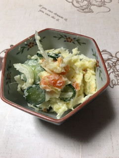 簡単レンジでポテサラ-レシピのメイン写真