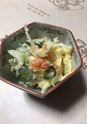 簡単レンジでポテサラ-レシピのメイン写真
