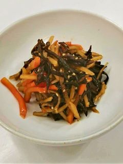 食物繊維豊富な乾物のきんぴら-レシピのメイン写真