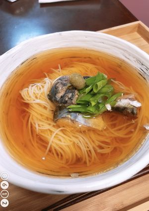 素麺レシピ2019 初夏の鯖煮麺-レシピのメイン写真