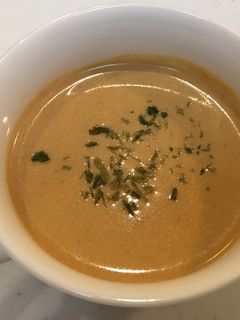 自分で作れる エビのビスクとエビせんべい-レシピのメイン写真