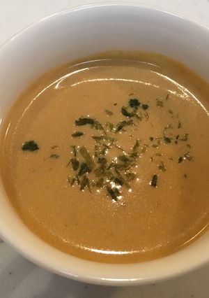 自分で作れる　エビのビスクとエビせんべい-レシピのメイン写真