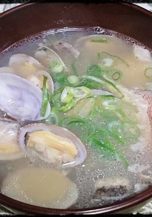 Minaさん家の〝あさりダシたっぷり魚汁-レシピのメイン写真